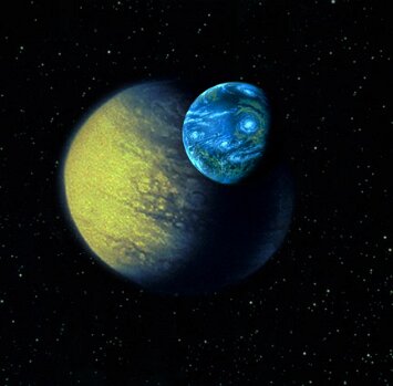 331-Earthlike moon of a gas giant planet