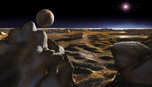 Pluto Landscape